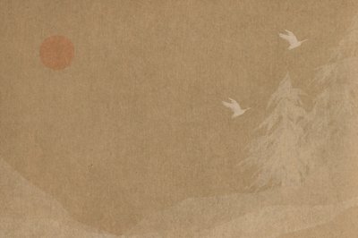 Fliegende Vögel Wintersonne von Josie George