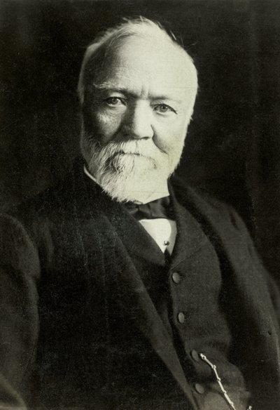 Porträt von Andrew Carnegie, um 1910er von Josse Photo