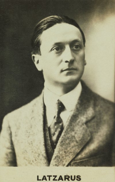 Porträt von Marie Louis Joseph Latzarus von Josse Photo