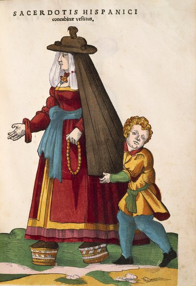 Konkubine mit Kind von Jost Amman