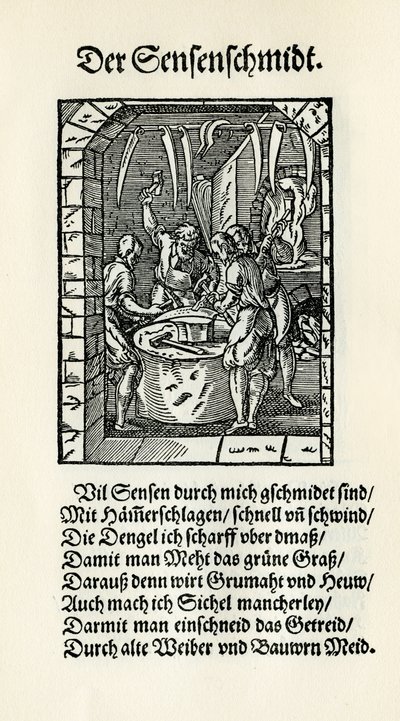 Sensenmacher von Jost Amman