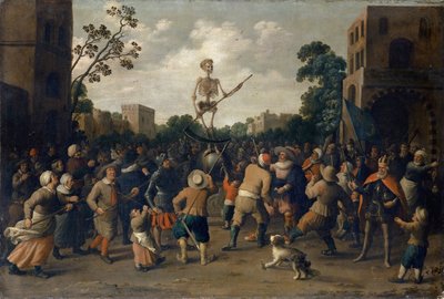 Der Kampf gegen den Tod, 1625 von Jost Cornelisz Droochsloot