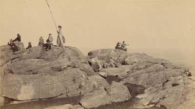 Private Party auf dem Gipfel des Mount Monadnock von Jotham A. French