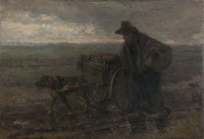 Auf Landstraßen und Feldern von Jozef (1824-1911) Israels