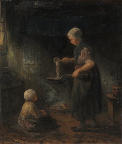 Die Pfannkuchen von Jozef Israëls
