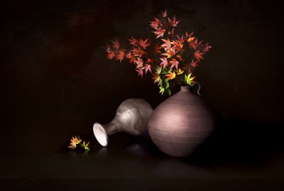 Dramatisches Herbststillleben von Juan Antonio Palacios