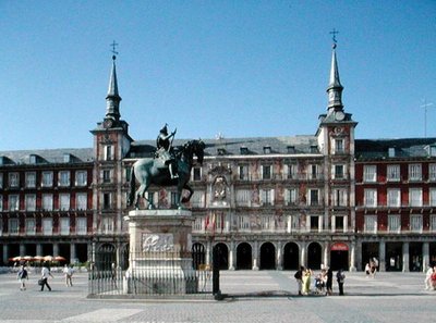 Ansicht der Plaza Mayor, ca. 1619 von Juan Gomez de Mora