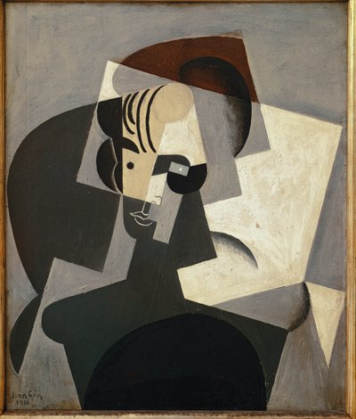 Porträt von Josette Gris - Öl auf Leinwand von Juan Gris