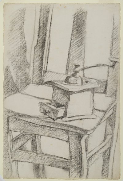 Die Kaffeemühle (Le Moulin à Café), 1911 von Juan Gris