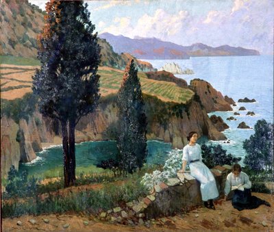 Sonnenuntergang von Juan Llimona y Bruguera
