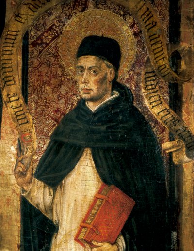 Darstellung von St. Vincent Ferrer (1350-1419), Dominikanerpriester von Juan Rexach or Reixach