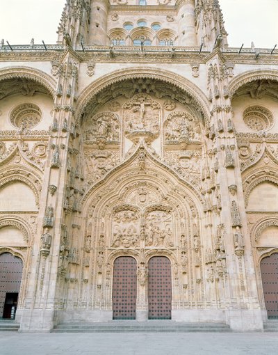 Puerta del Nacimiento (Sandstein) von Juan and Rodrigo Gil de Hontanon
