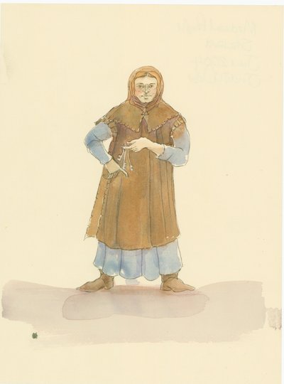 Ein mittelalterlicher Verwalter, der für den Haushalt und das Anwesen eines Lords verantwortlich war, 2004 von Judith Dobie