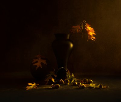 Goldene Herbst-Eicheln von Judy Tseng