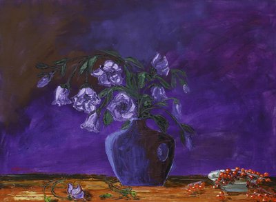 Tiefviolettes Stillleben von Jukyong Park