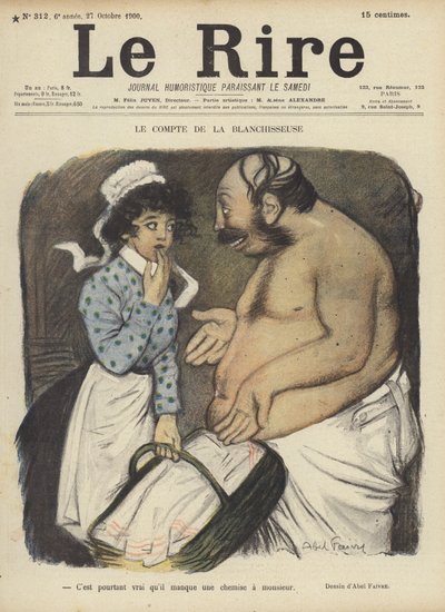 Illustration für Le Rire von Jules Abel Faivre