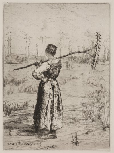 Rückkehr von den Feldern von Jules Bastien Lepage