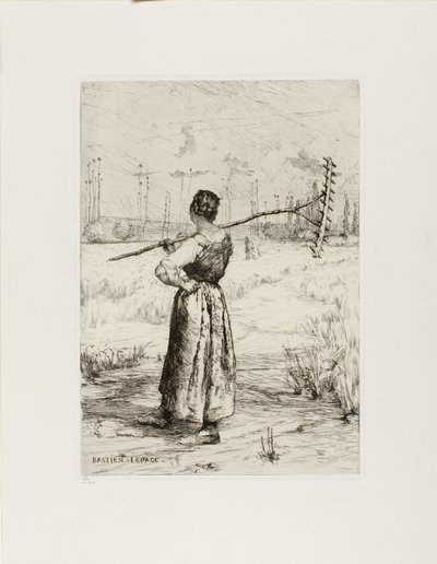 Die Rückkehr vom Feld von Jules Bastien Lepage