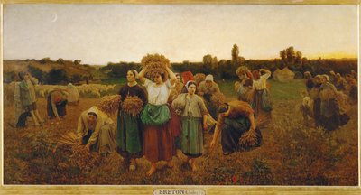 Der Ruf der Nachleserinnen von Jules Breton