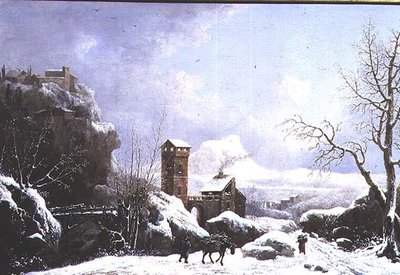 Winterlandschaft von Jules Cesar Denis van Loo