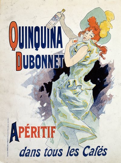 Werbeplakat für Quinquina Dubonnet - von Jules Chéret von Jules Cheret