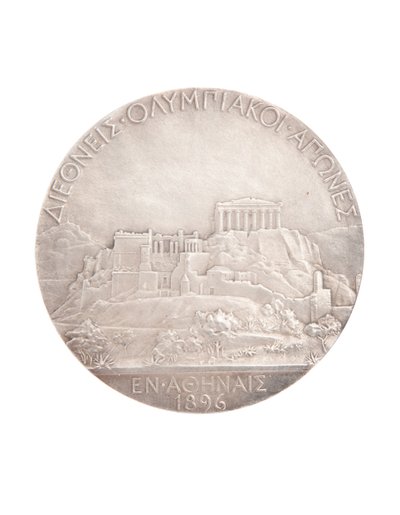 Erste Platz Olympiamedaille, Athen 1896 von Jules Clement Chaplain