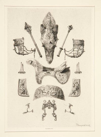 Wappen der Sammlung von M. de Nieuwerkerque von Jules Ferdinand Jacquemart