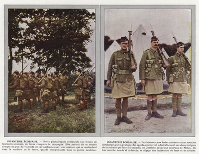Schottische Infanterie von Jules Gervais Courtellemont