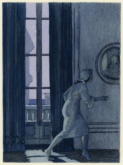 Illustration für die Memoiren von Casanova von Jules Marie Auguste Leroux