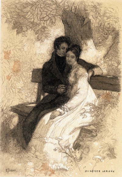 Illustration für Eugenie Grandet von Auguste Leroux von Jules Marie Auguste Leroux