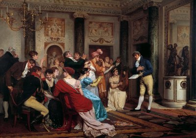 Romantik ist in Mode. Ein Stück Theater in einem Pariser Salon lesen von Jules Worms