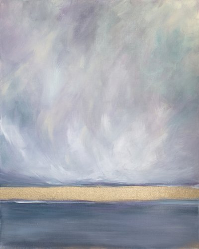 Friedlicher Goldener Horizont von Julia Contacessi