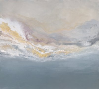 Wirbelnde Wolken in gedämpften Tönen von Julia Contacessi