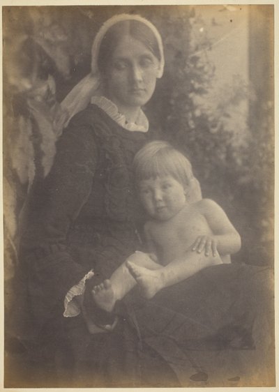 Mrs. Herbert Duckworth mit Gerald Duckworth von Julia Margaret Cameron