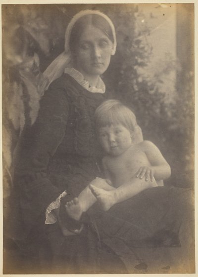 Mrs. Herbert Duckworth mit Gerald Duckworth, 1872 von Julia Margaret Cameron