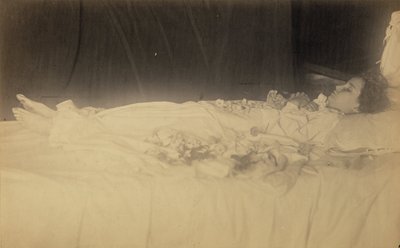 [Studie eines toten Kindes] von Julia Margaret Cameron