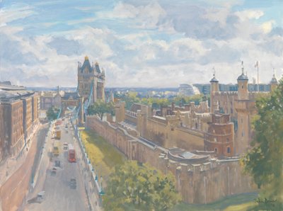 Tower Bridge und der Tower of London von Julian Barrow