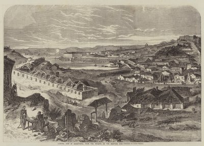 Gesamtansicht von Sebastopol, von den Höhen auf der Westseite von Julian Portch