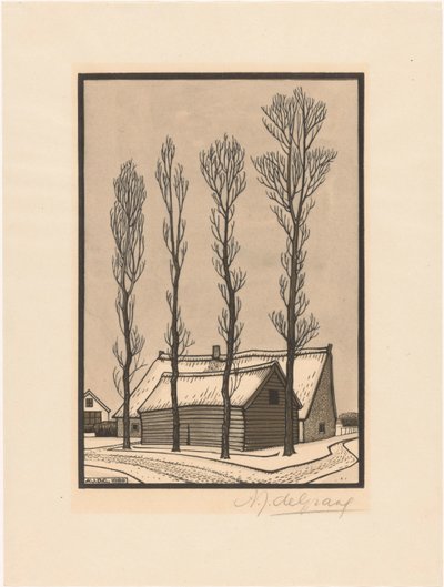 Winter von Julie de Graag (signed by artist)