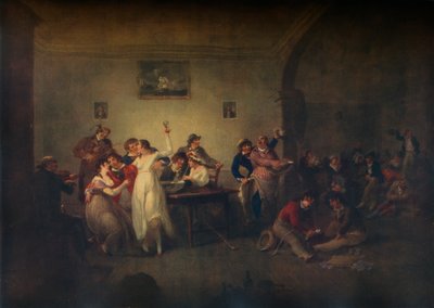 Die Rückkehr eines unverheirateten Seemanns, um 1800 von Julius Caesar Ibbetson