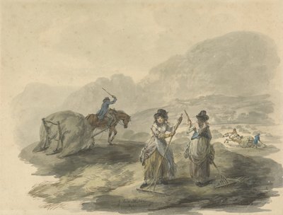 Heuernte, 1792 von Julius Caesar Ibbetson