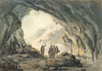 Reisende bei einer Höhle von Julius Caesar Ibbetson