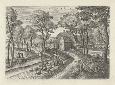 April
Die zwölf Monate (Serientitel) von Julius Goltzius