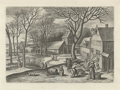 Dezember von Julius Goltzius