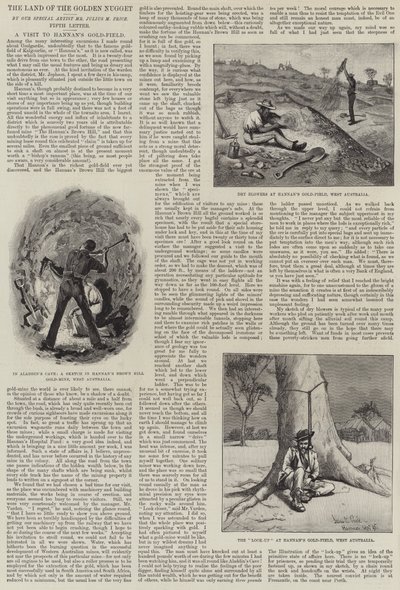 Das Land des Goldklumpens, ein Besuch auf dem Hannan-Goldfeld von Julius Mandes Price