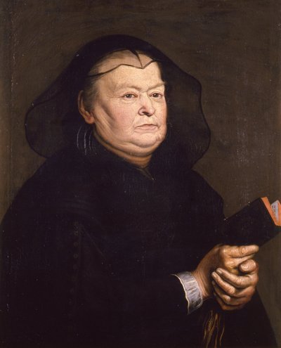 Porträt einer Witwe von Justus Sustermans
