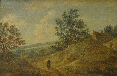 Hügelige Landschaft von KMS 1017 Monogrammist C.H