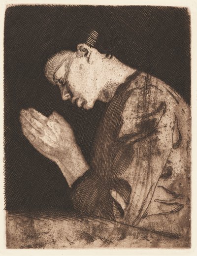 Betendes Mädchen von Käthe Kollwitz
