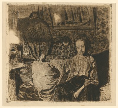 Junges Paar (3. Zustand) von Käthe Kollwitz