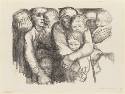 Abgelehnte zweite Version von Blatt 6 des Zyklus 
